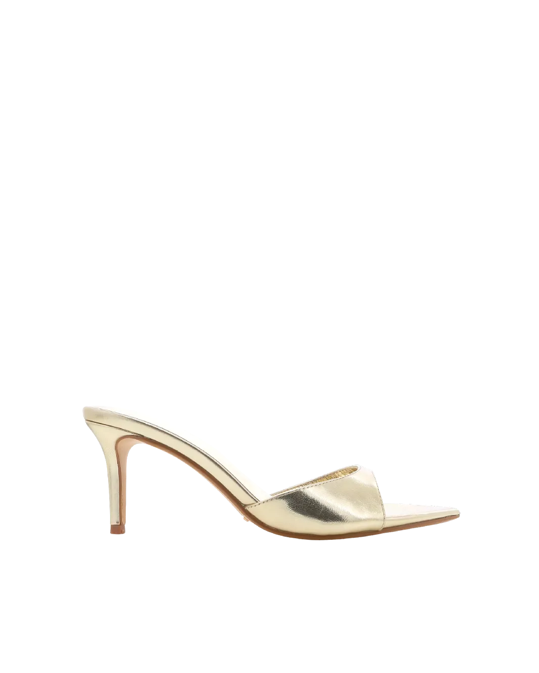 ENSLEY - GOLD METALLIC Vintage Vibe Closed Toe Style