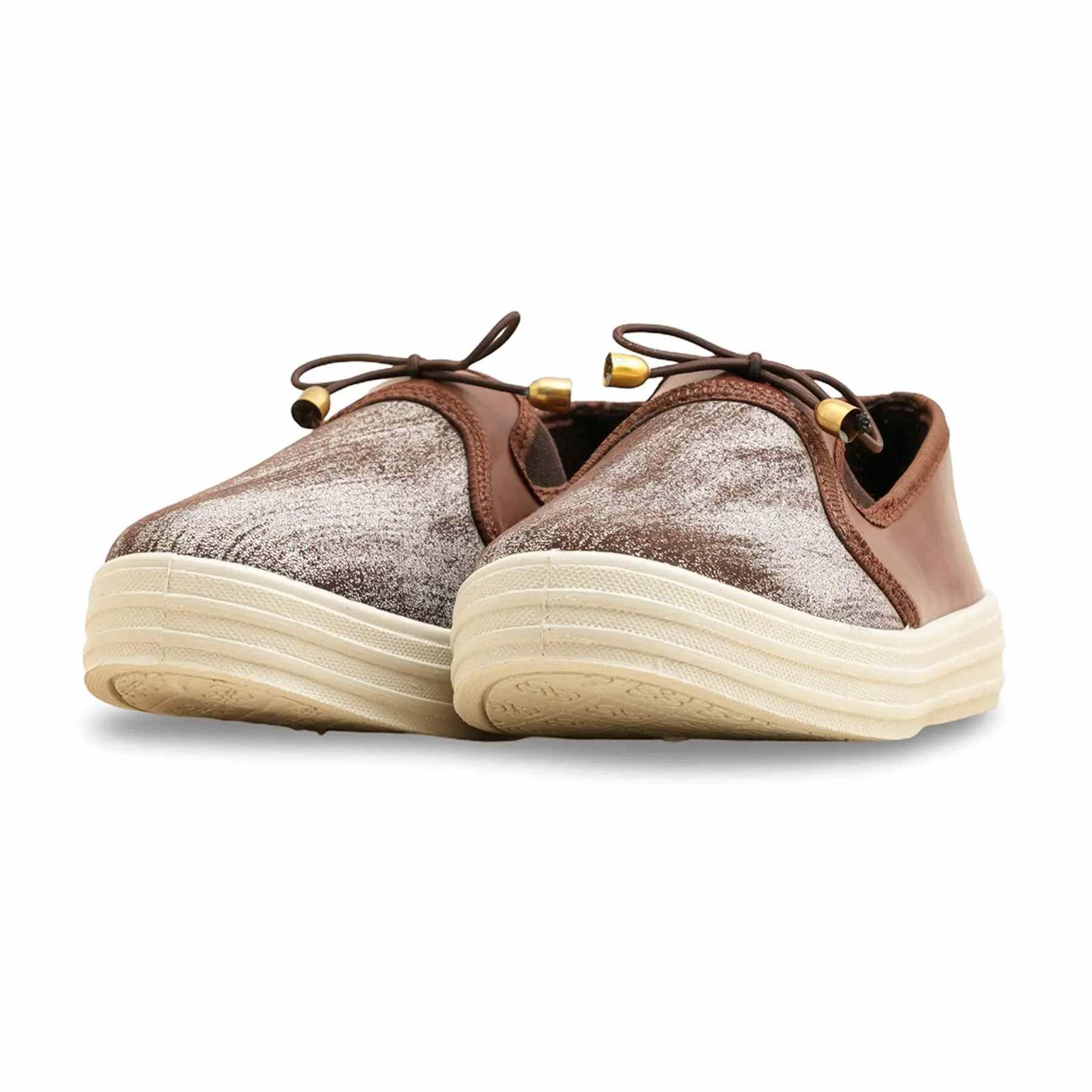 Brown Sneaker For Women WN6169 Ventilation holes