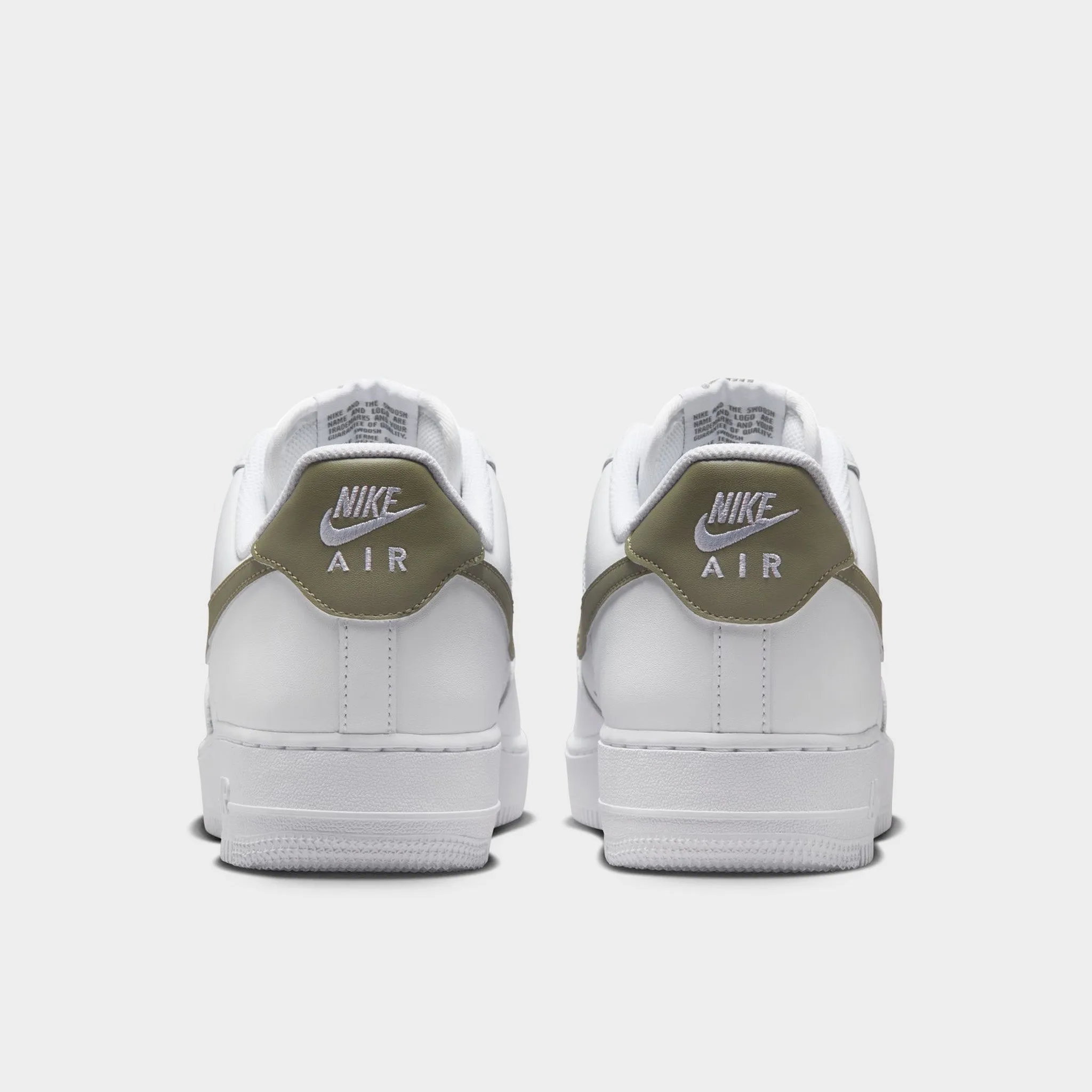 Heat Resistant Outsole Training Friendly Nike Air Force 1 '07 White / Light Army