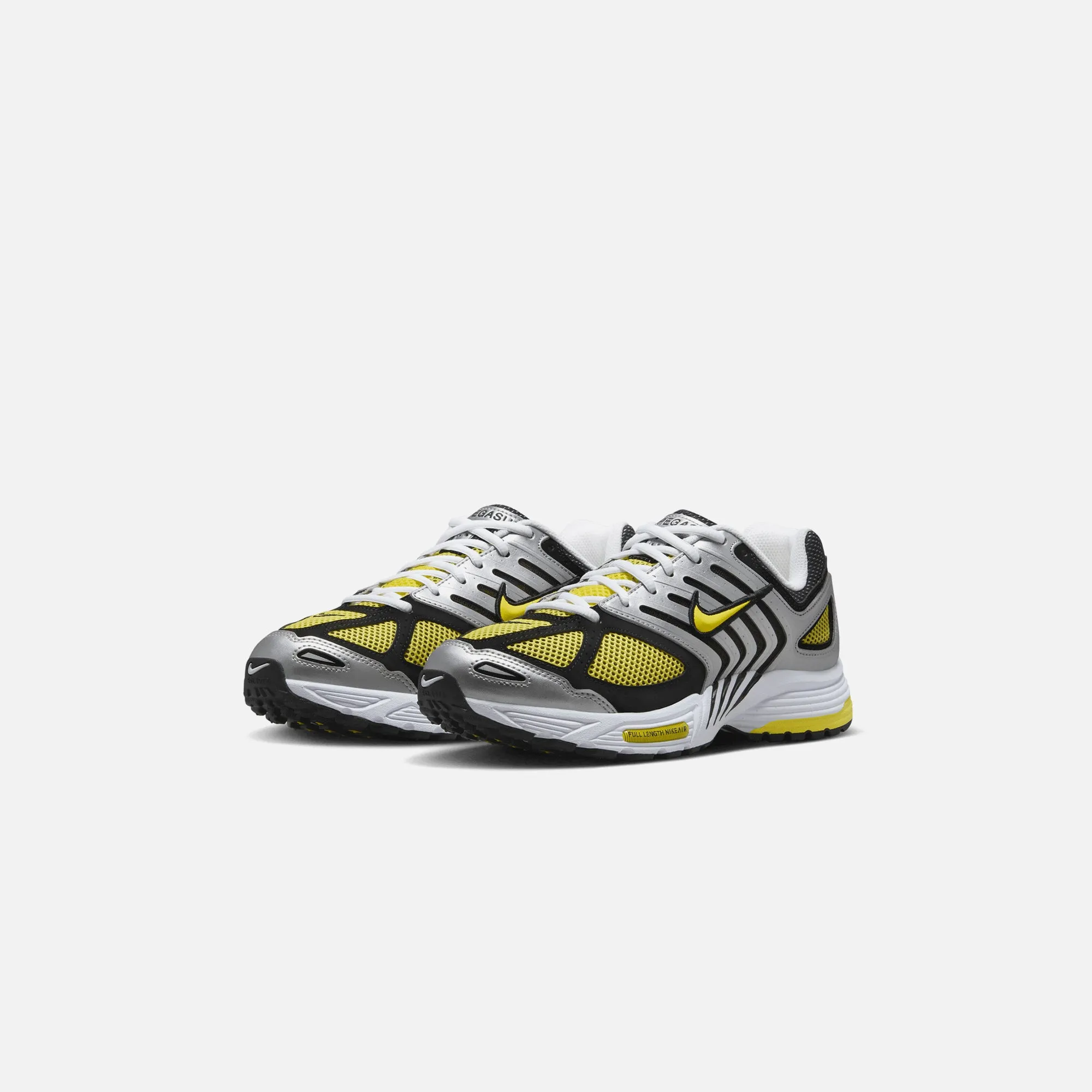 Nike WMNS Air Pegasus 2K5 - White / Metallic Silver / Black / Opti Yellow Foot Care