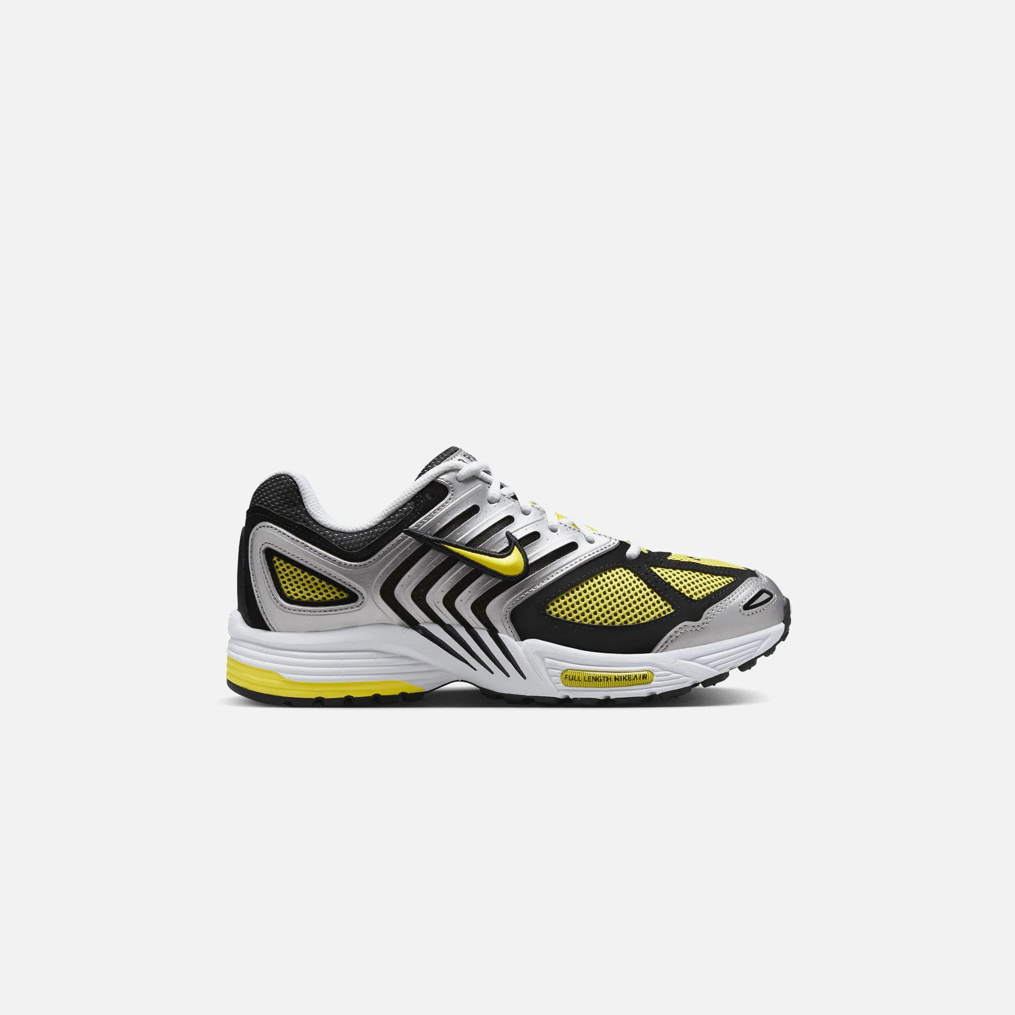 Lightweight Outsole Nike WMNS Air Pegasus 2K5 - White / Metallic Silver / Black / Opti Yellow