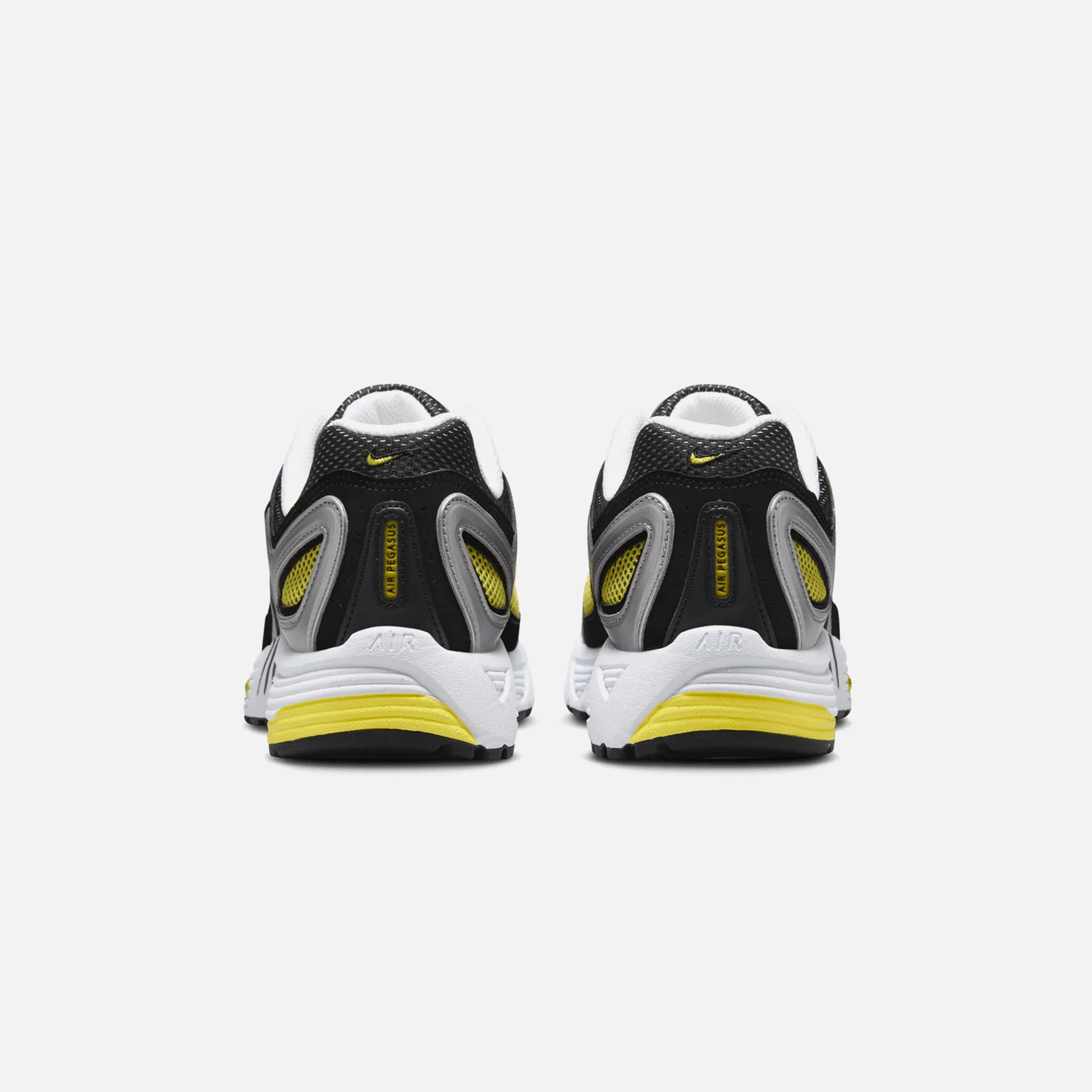Fashionable Quick Dry Fabric Nike WMNS Air Pegasus 2K5 - White / Metallic Silver / Black / Opti Yellow