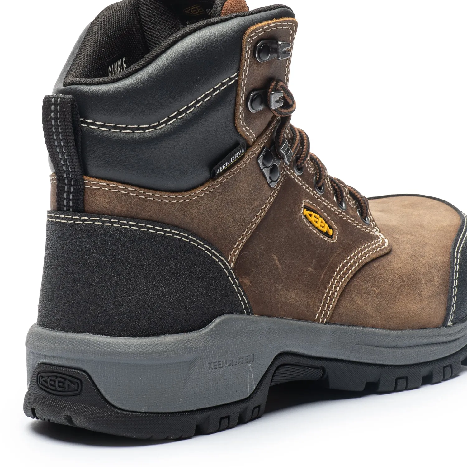 Evanston Men's 6" Waterproof Composite Toe Work Boots 1029855 Shaft Height Options