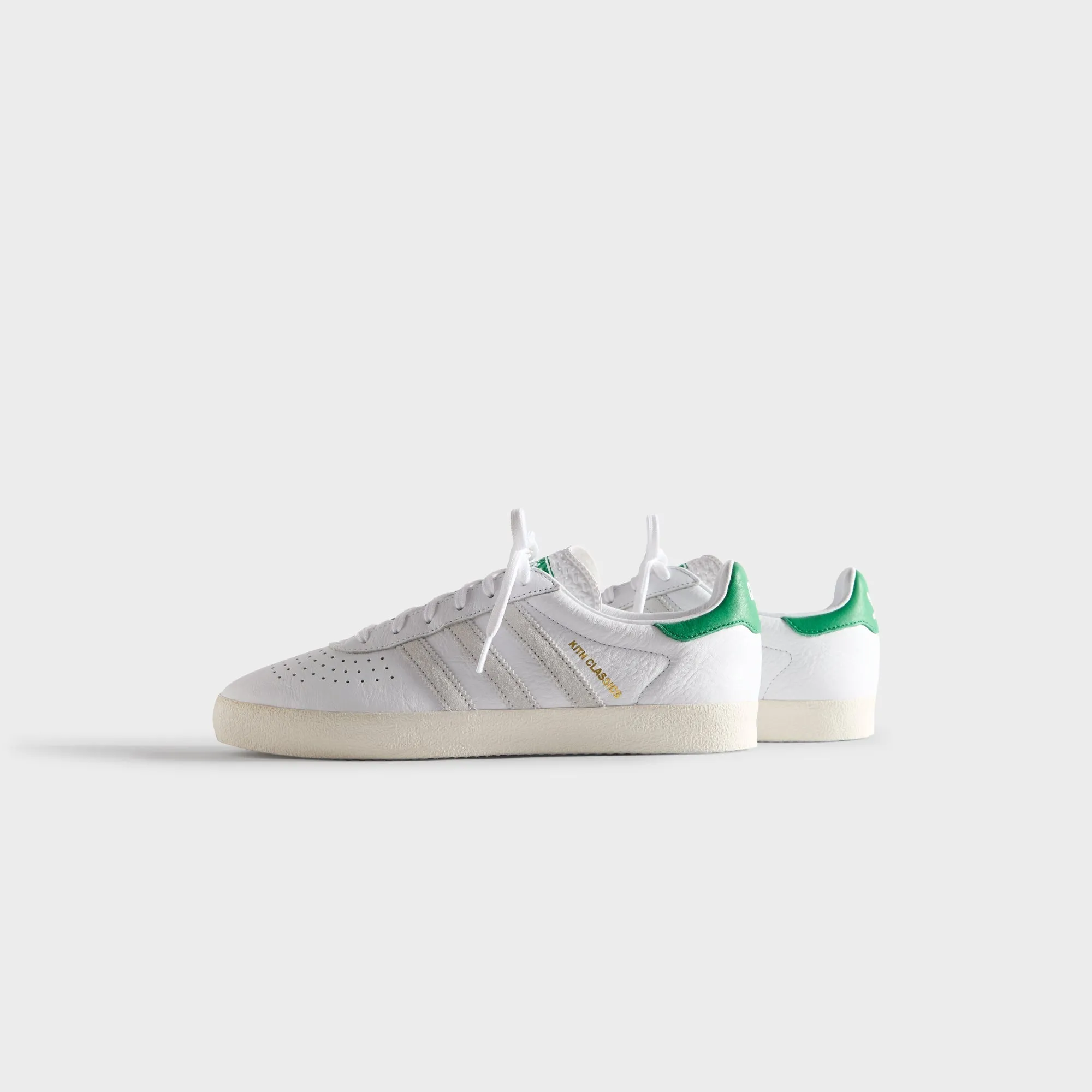 Hybrid Sole Kith Classics for adidas Originals AS350 - White / Green