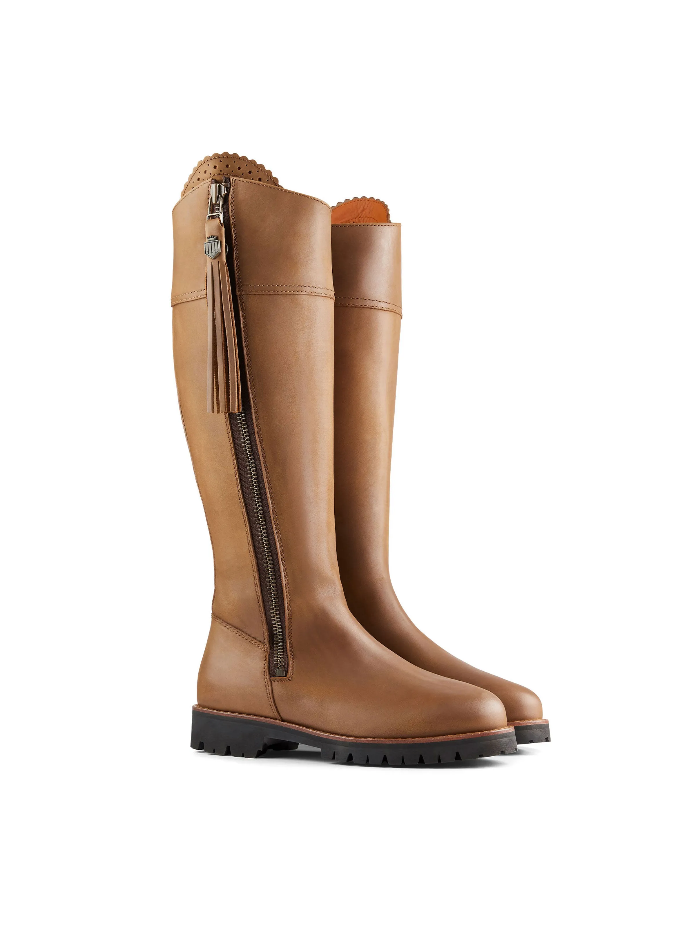 Explorer (Regular Fit) - Oak Leather Subtle Aesthetic TPU Outsole