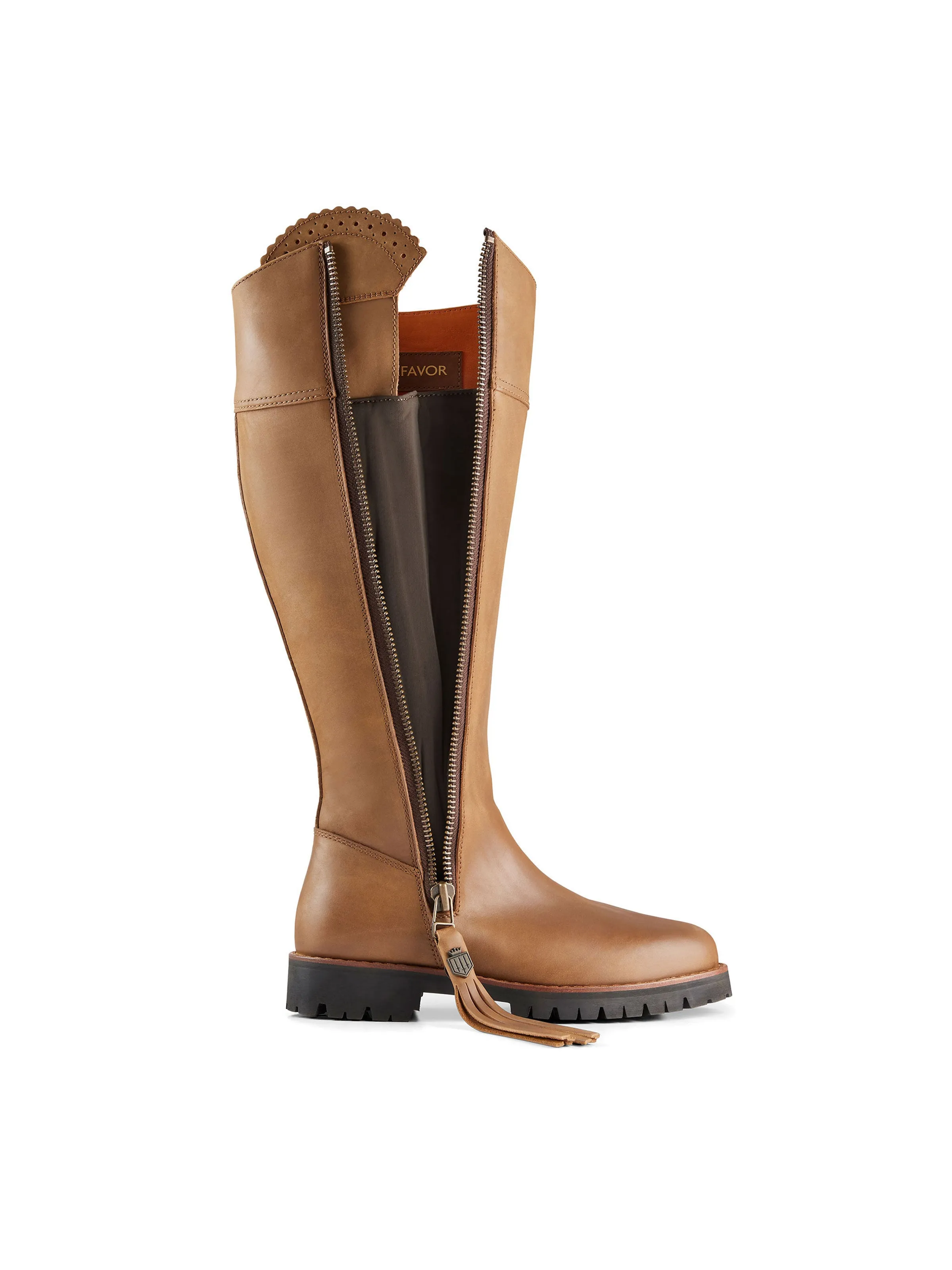 Explorer (Regular Fit) - Oak Leather Deep Tread Fashionable Utility