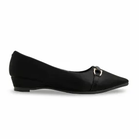 Black Court Shoes WN7487 Chic Comfort Outdoor Footwear
