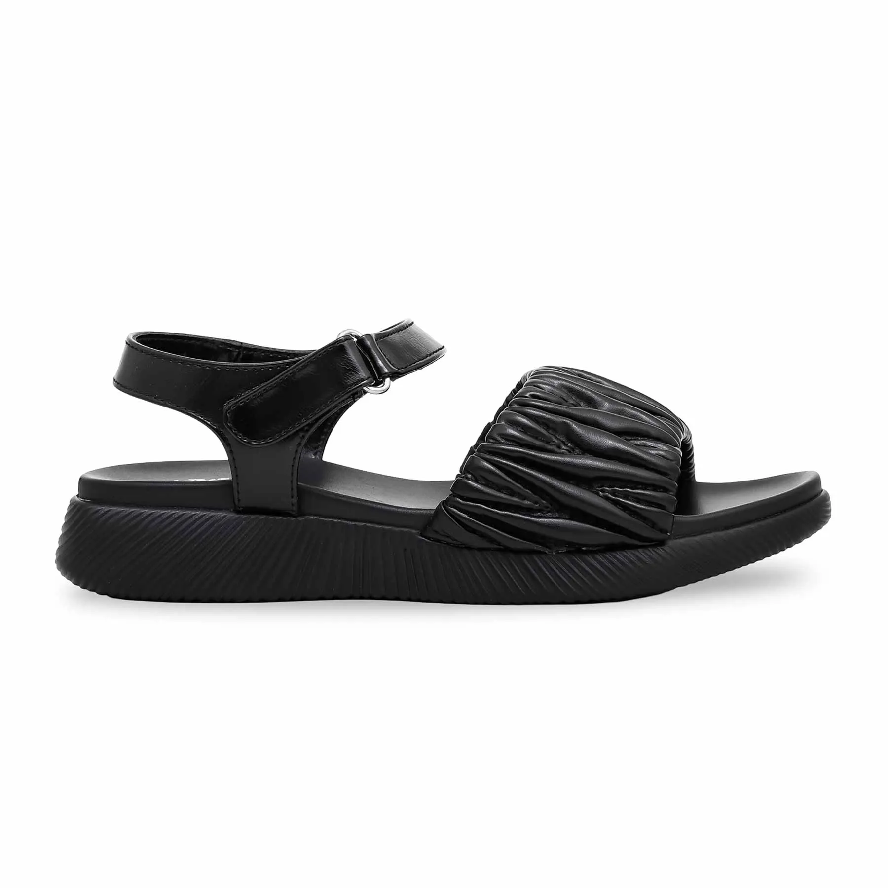 Black Formal Sandal PU0295 Power Glam Summer Spark