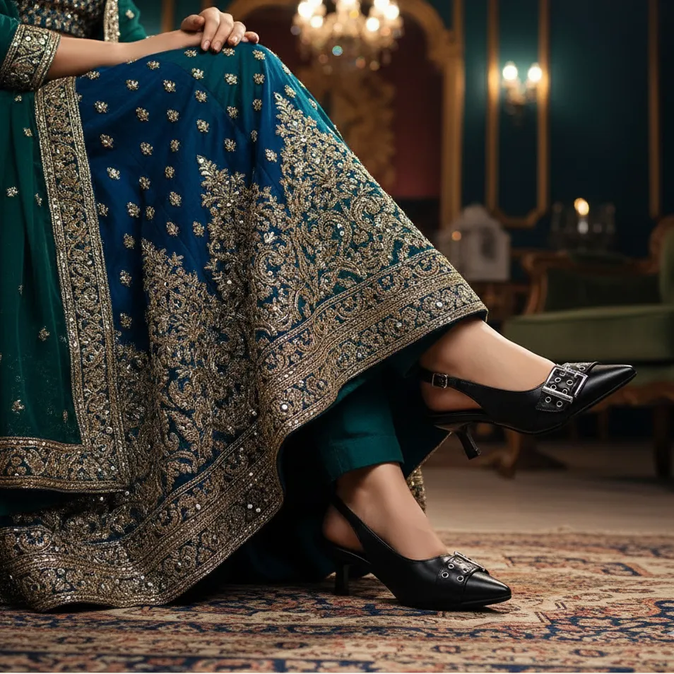 Formal Wear French Touch Black Fancy Bridal Back Open WN5440