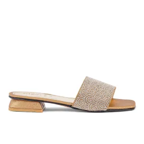 Effortless Glam Soft Touch Golden Fancy Slipper FN7883