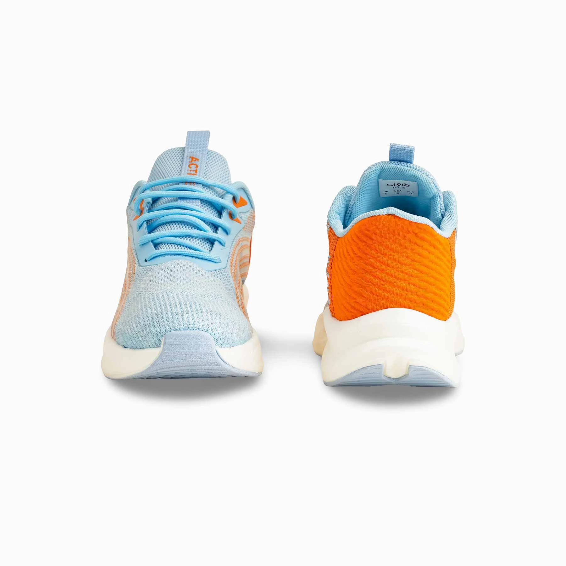 Orange Casual Sneaker AT7354 Agile Motion Neutral Walk
