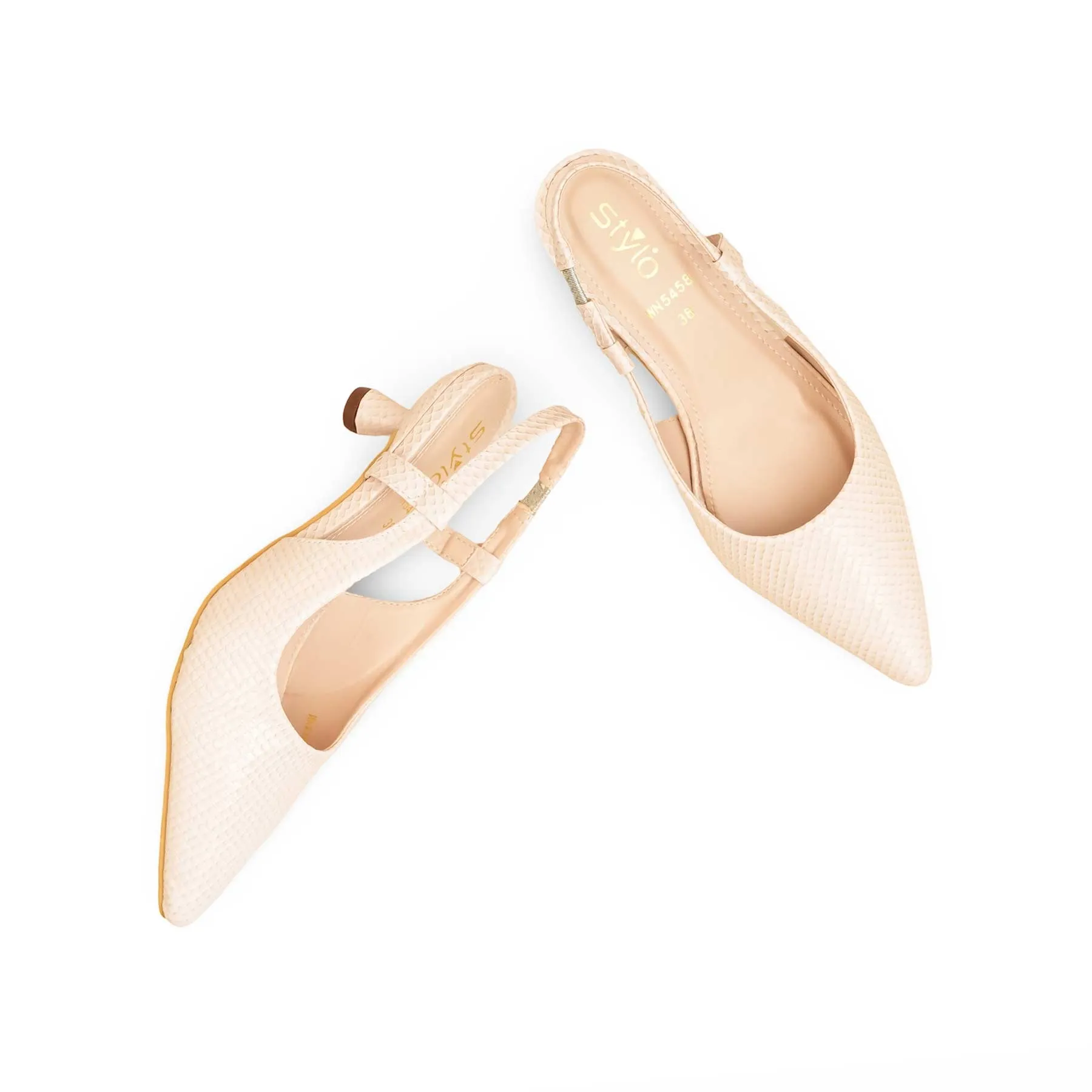 Luxury Shoes Luxury Booties Fawn Back Open For Women WN5458