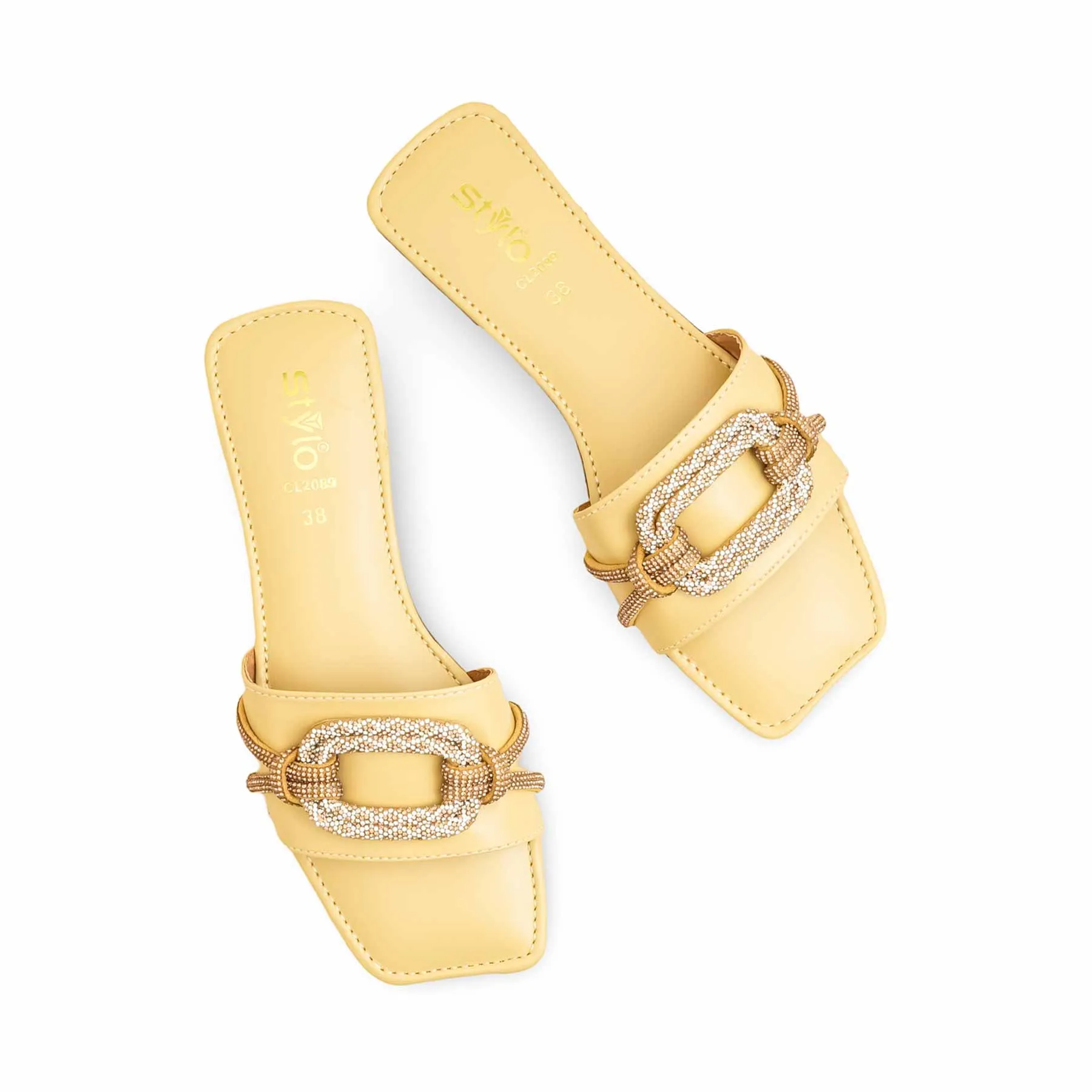 Breathable Design Waterproof Design Fawn Casual Slipper For Women CL2089