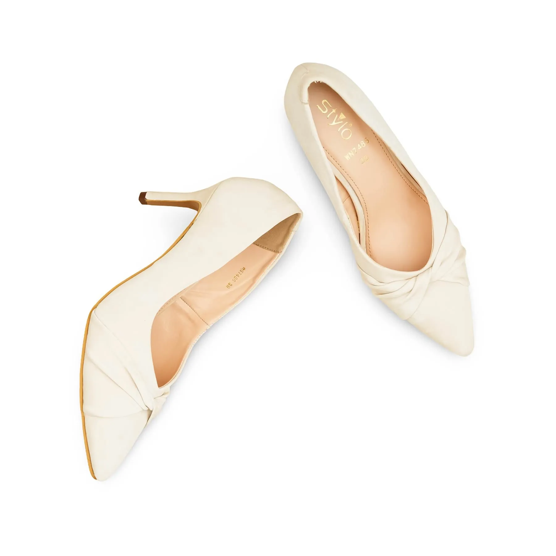 Glamour Sandals Fawn Court Shoes For Women WN7486