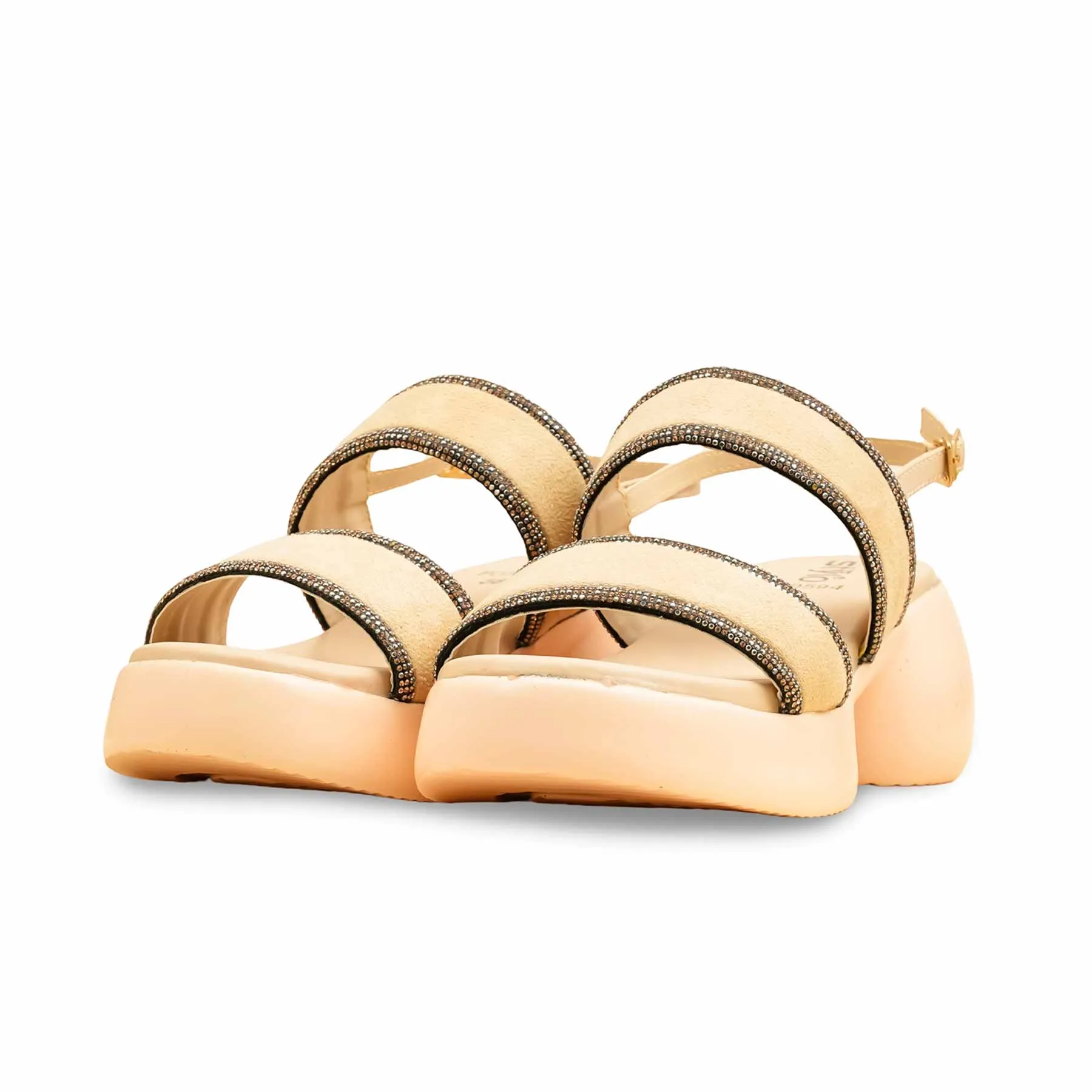Effortless Design Birthday Glow Fawn Formal Sandal For Ladies PU0594