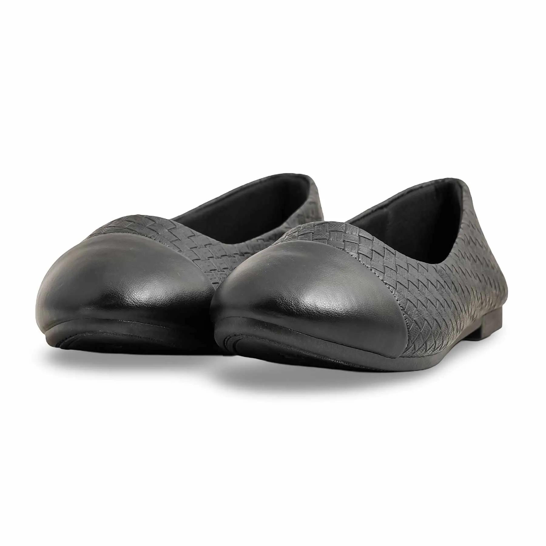 Black Pumps WN1196 Open Toe elegant design