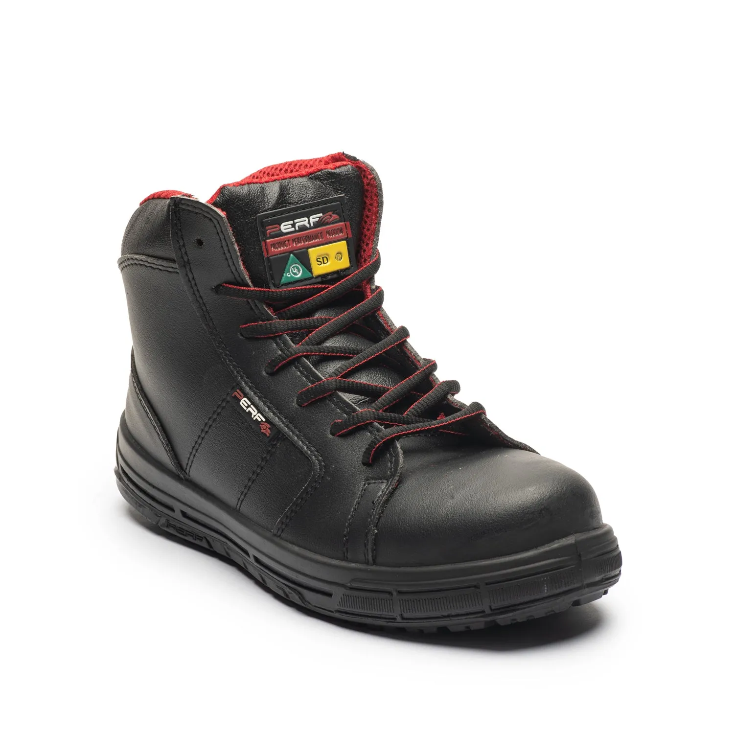 BURG Men's 6" Aluminum Toe Work Boots 6002 - Limited Sizing Padded Interior Rough Trail Hiker Comfort Laces