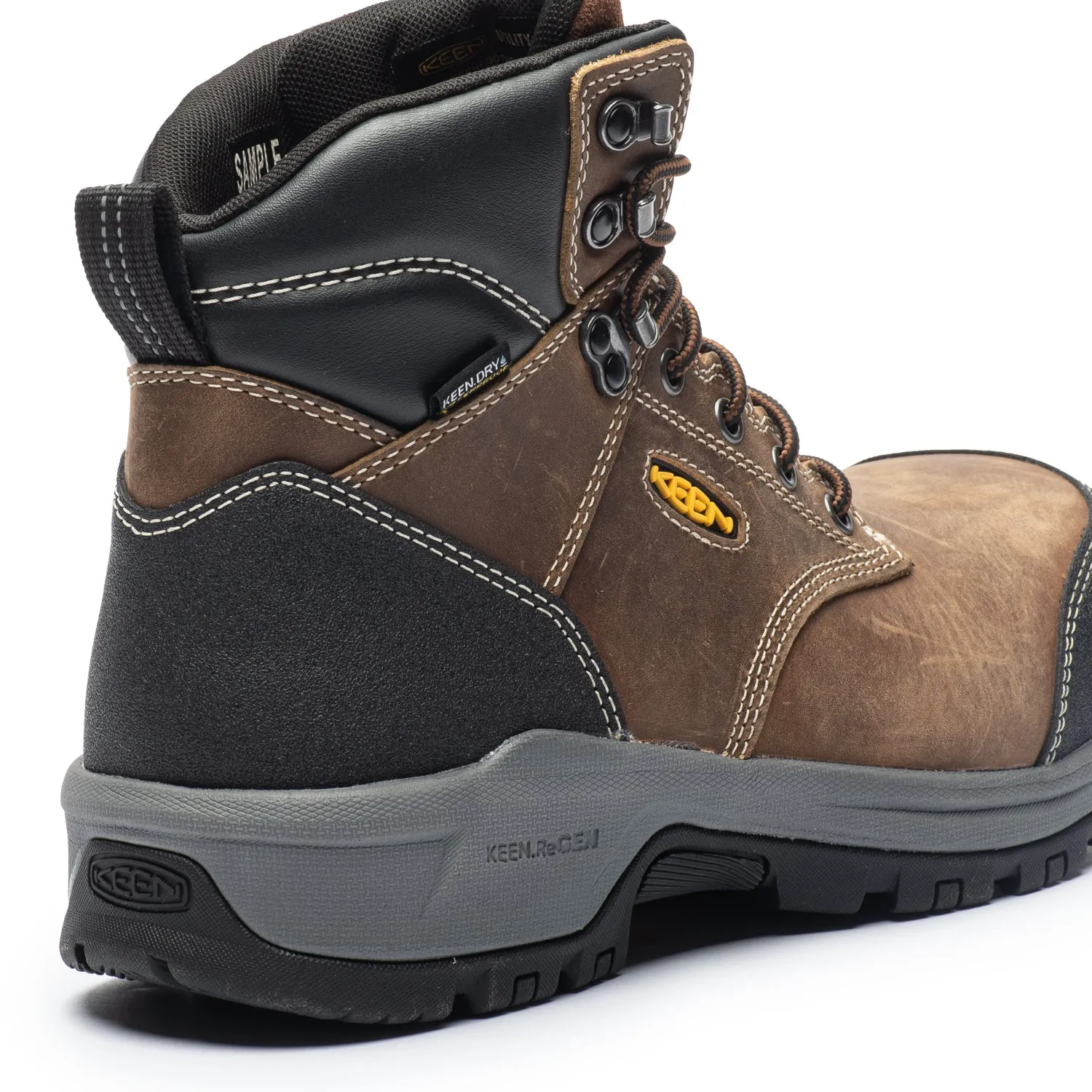 Evanston Women's 6" Waterproof Composite Toe Work Boots 1029856 Reinforced Form Nature Lover Modern Lines