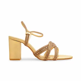 Luxury Guard Glamorous Appeal Golden Fancy Sandal FN6250