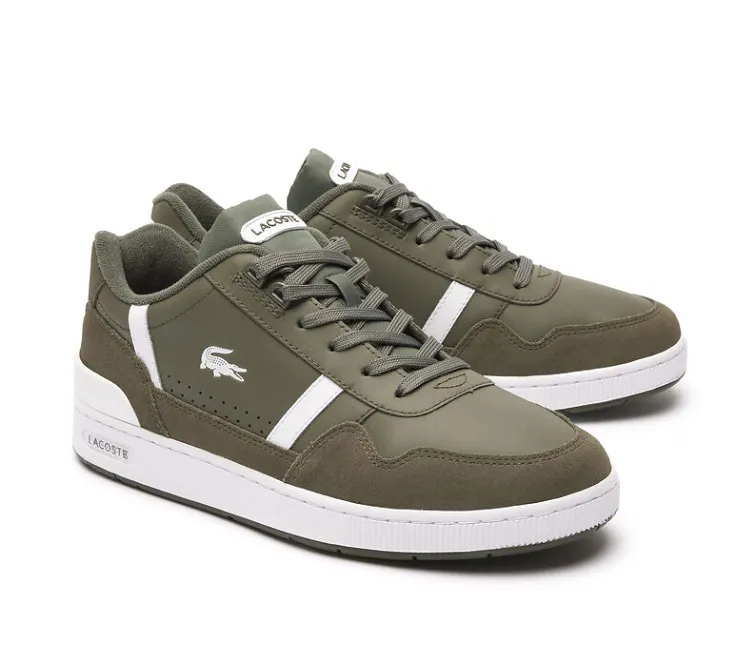 Men's Lacoste T-Clip 223 6 (Khaki/White) Impact Diffusion Layers Cross City