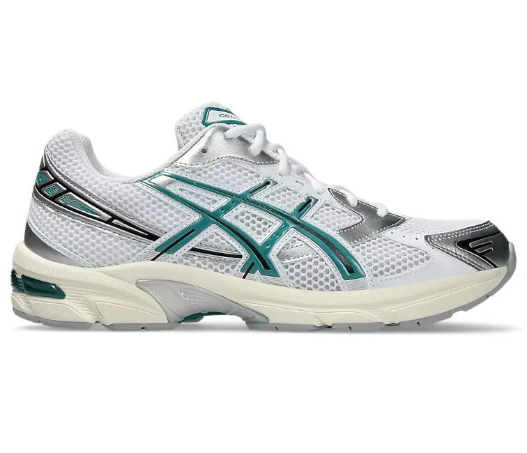 Hard Surface Men's Asics Gel-1130 (White/Teal)