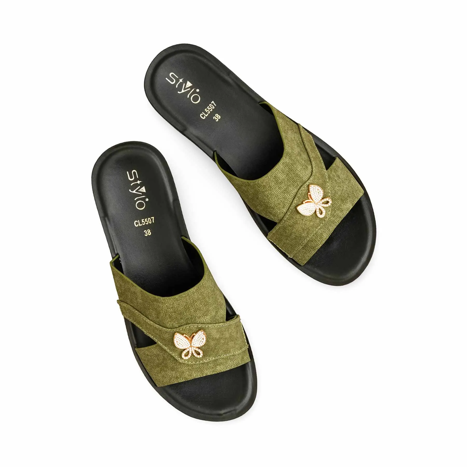 Love Walk Street Beat Green Casual Softy CL5507