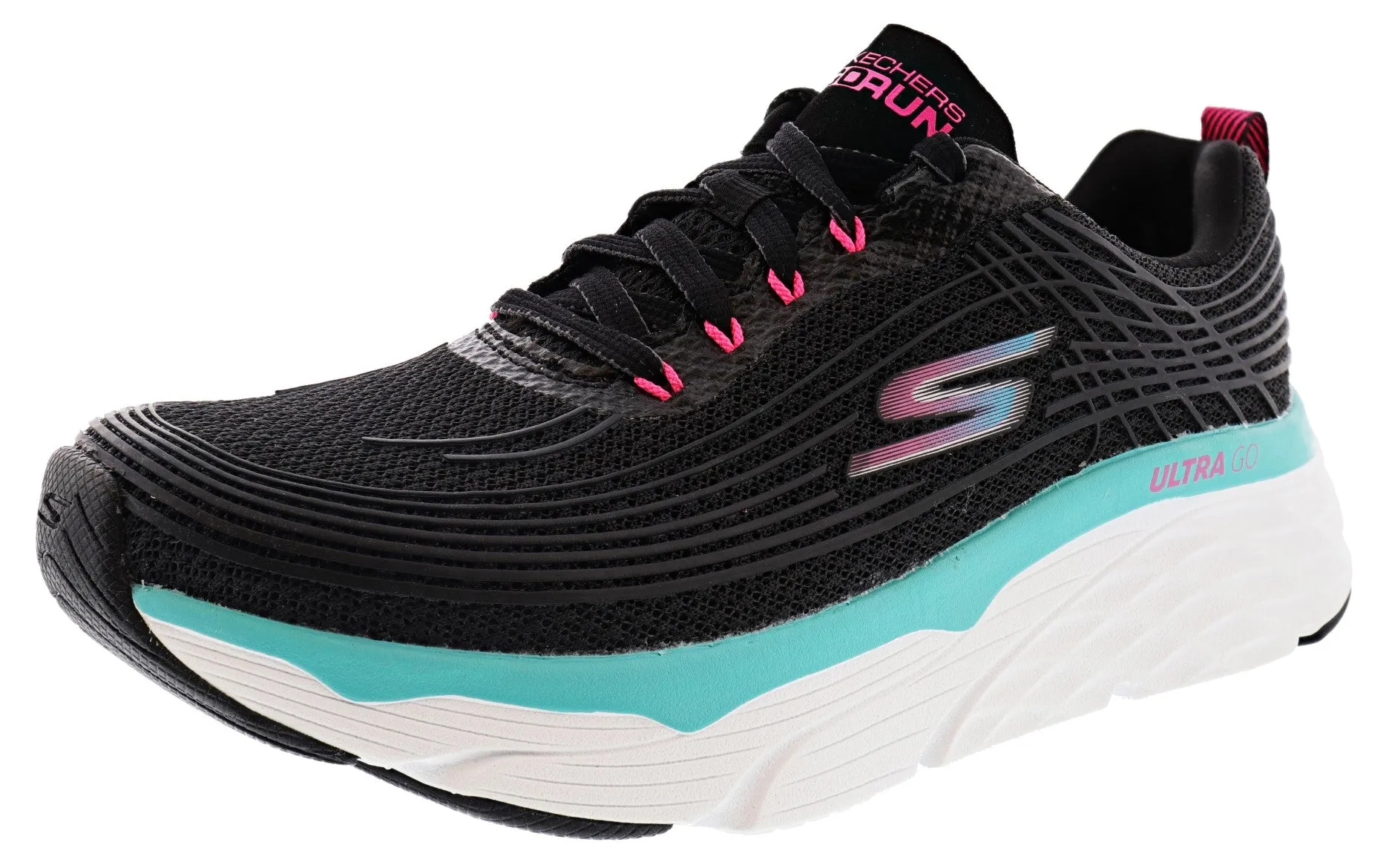 Durability Skechers Women's Lightweight Running Shoes Max Cushioning Elite