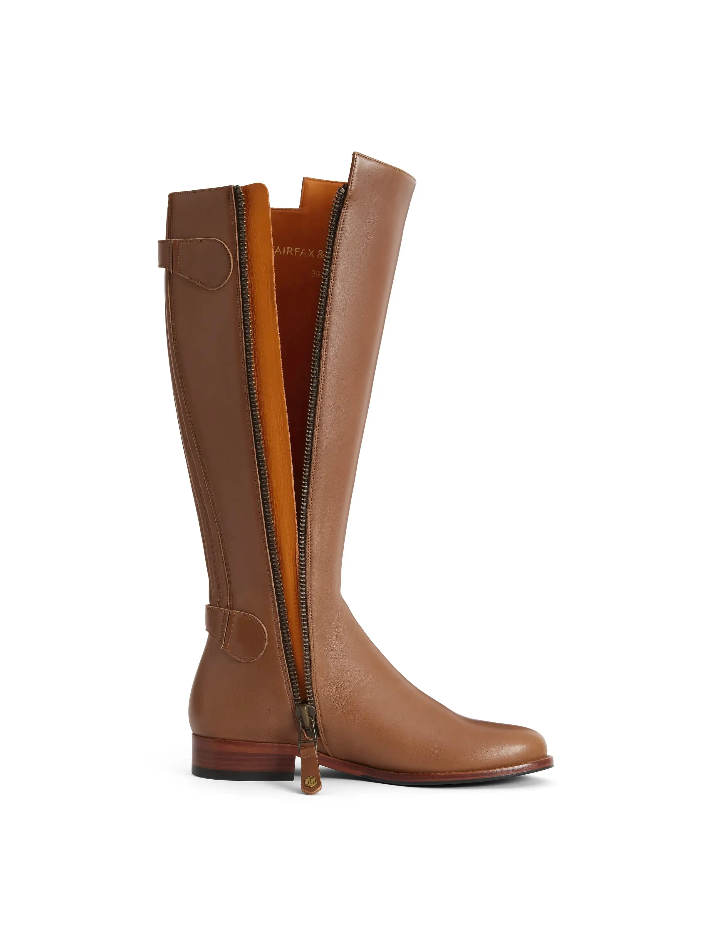 Flat Upton - Tan Leather Casual Footwear Mountain Climbing