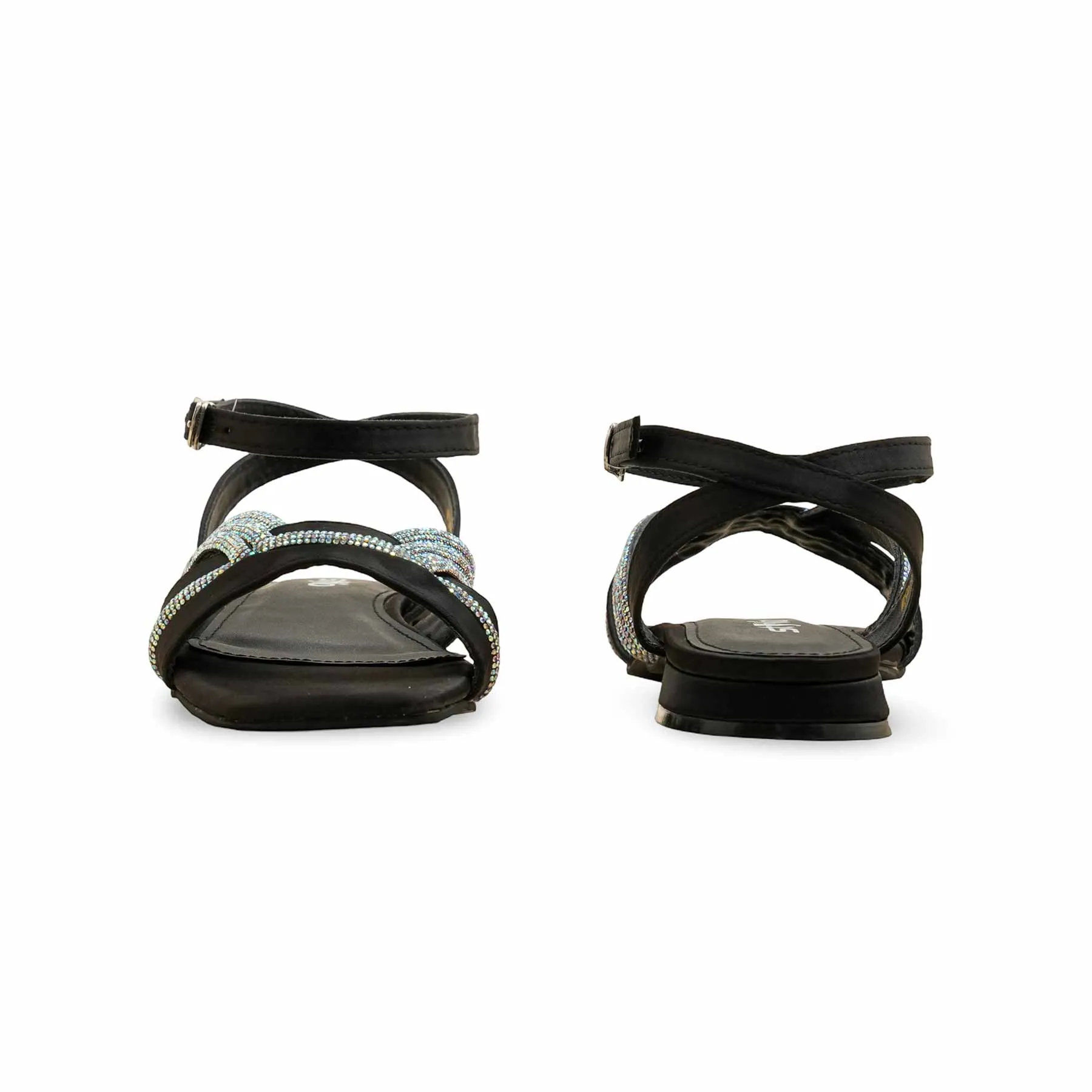 Holiday Glam Birthday Bash Black Formal Sandal FRS001