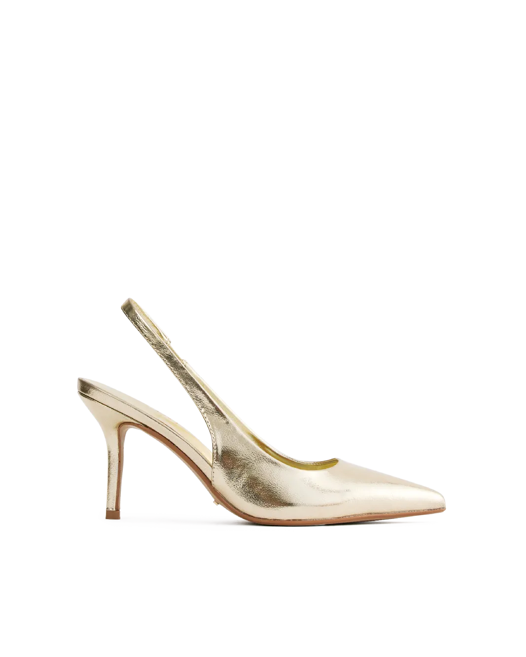 BLONDIE - GOLD METALLIC Chic Heels Premium Footwear
