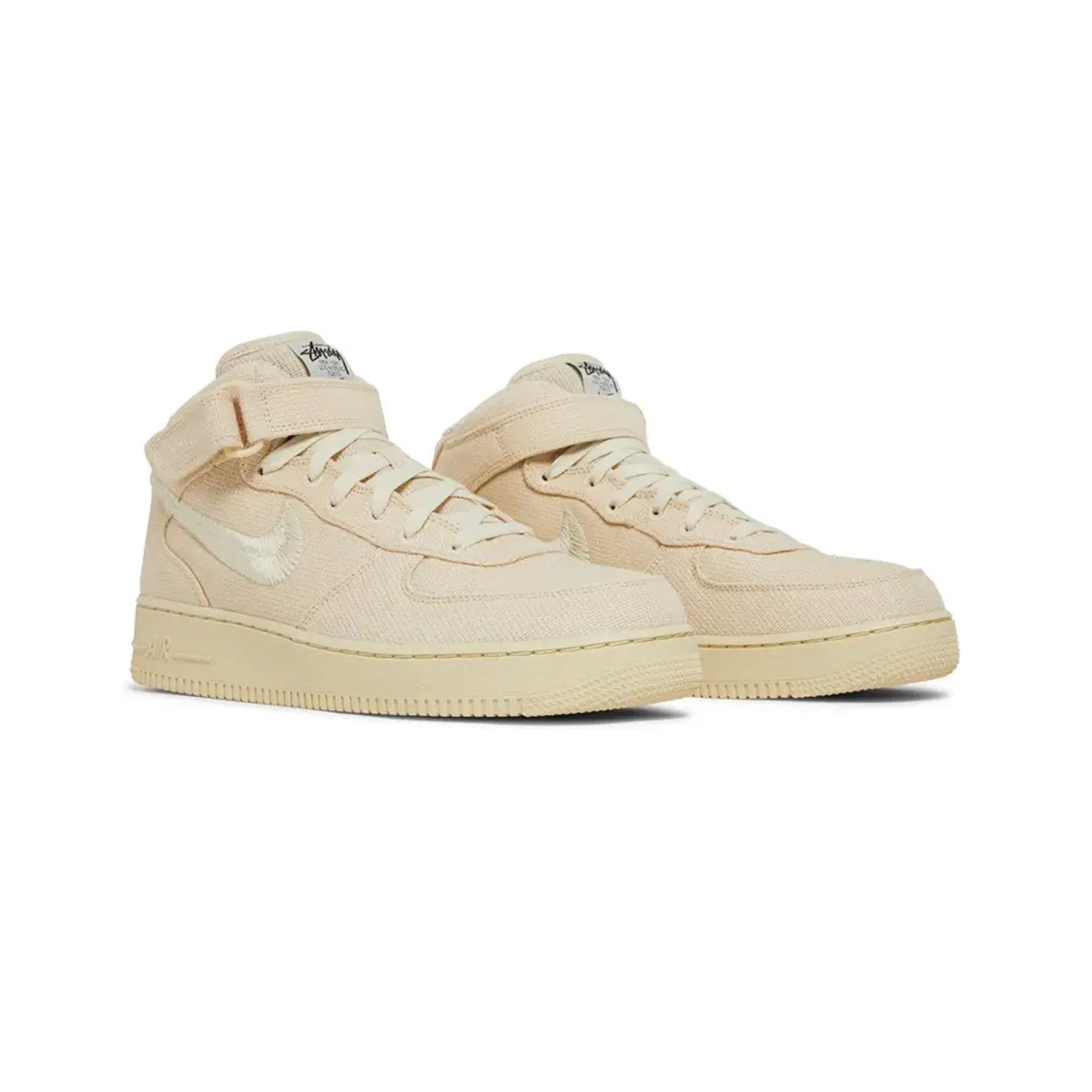 Air Force 1 Mid x Stussy 'Hemp' (2022) Rollbar Torsion Control