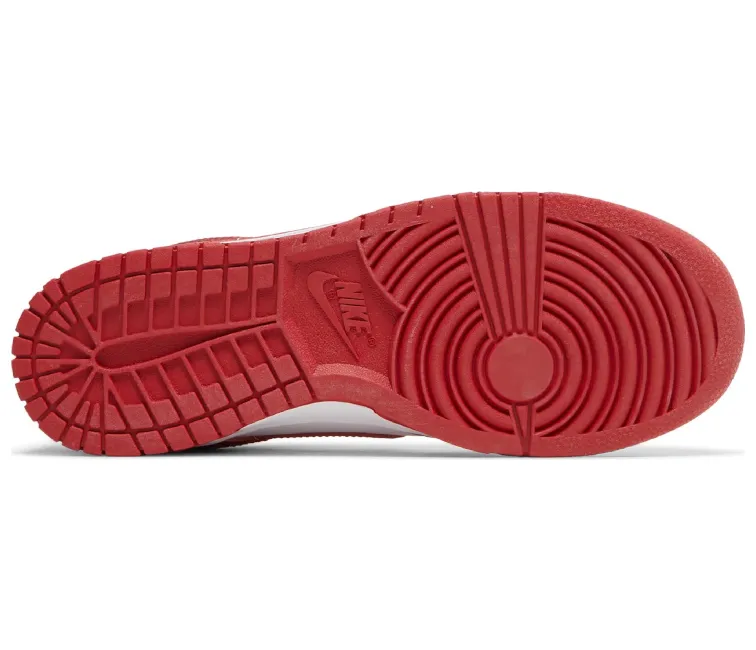 Seamless Knit Construction Mens Nike Dunk Low (USC Gym Red)