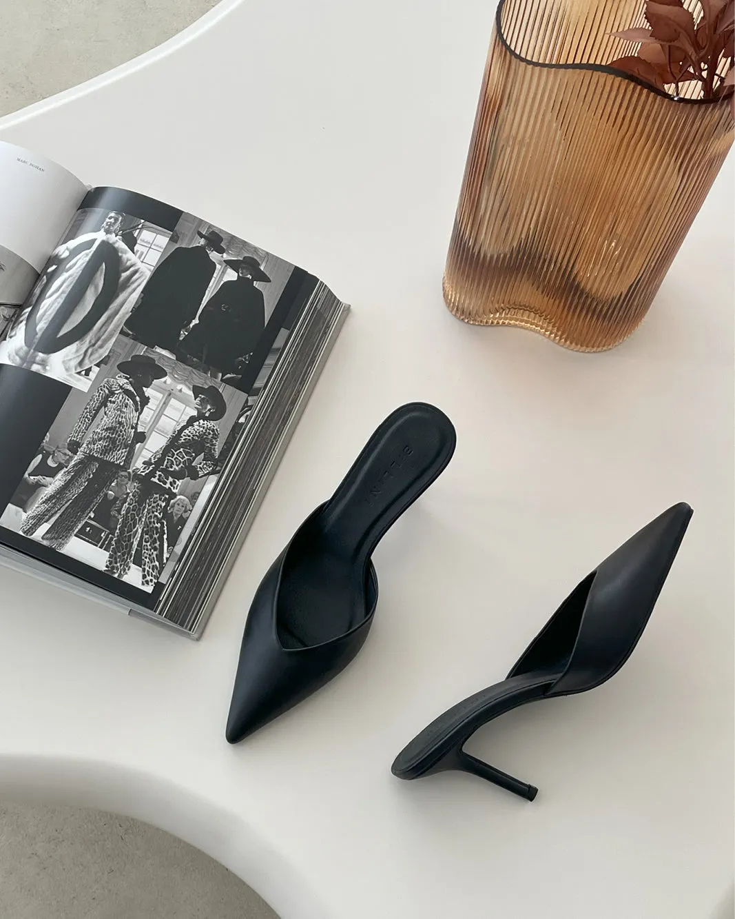 Fall Mood Kitten Heel KAREY - BLACK