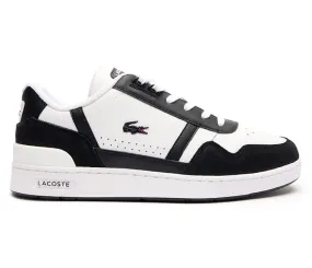 Men's Lacoste T-Clip 124 7 SMA (White/Black) Kinetic Motion Engine