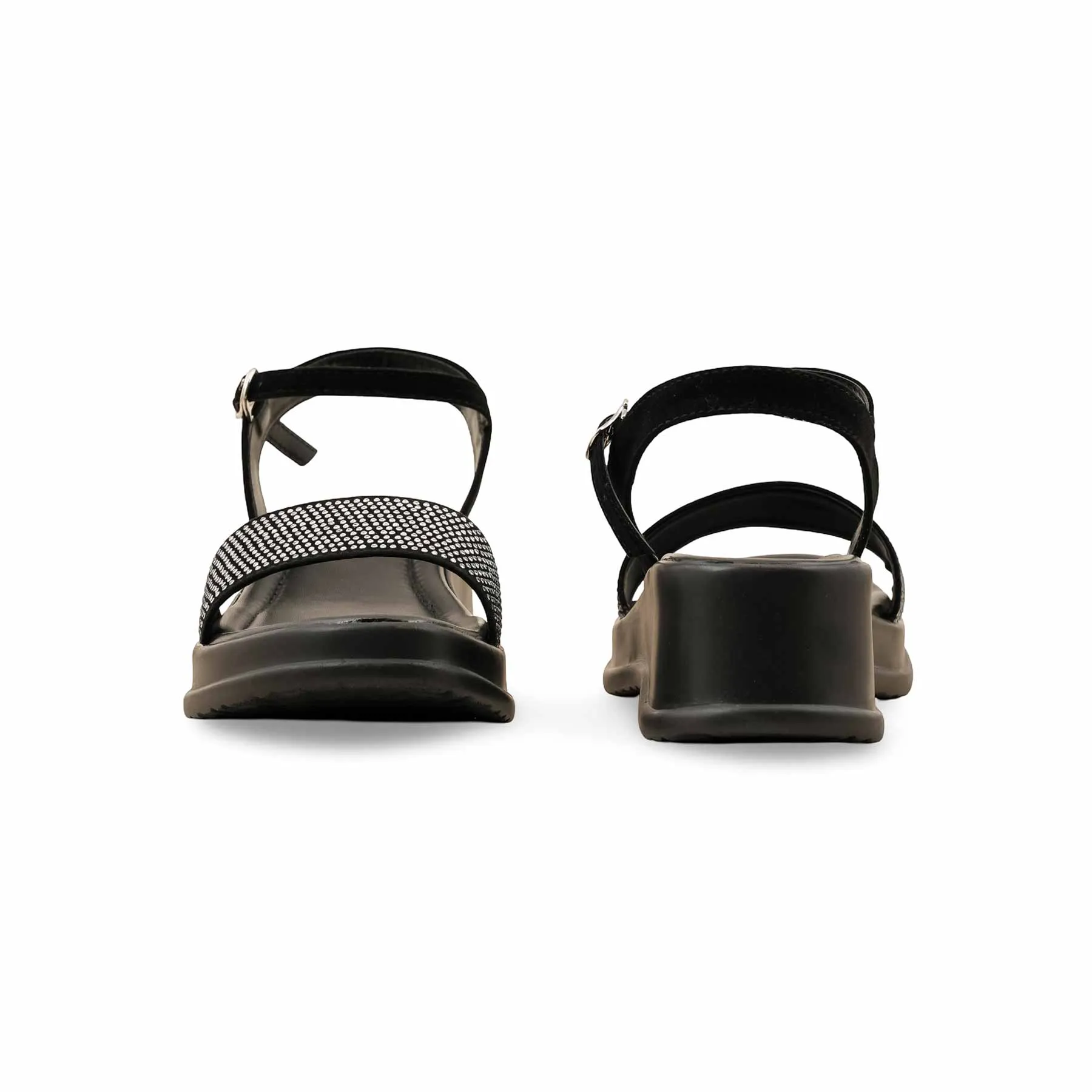 Black Formal Sandal PU0530 Track Glow Spring Air