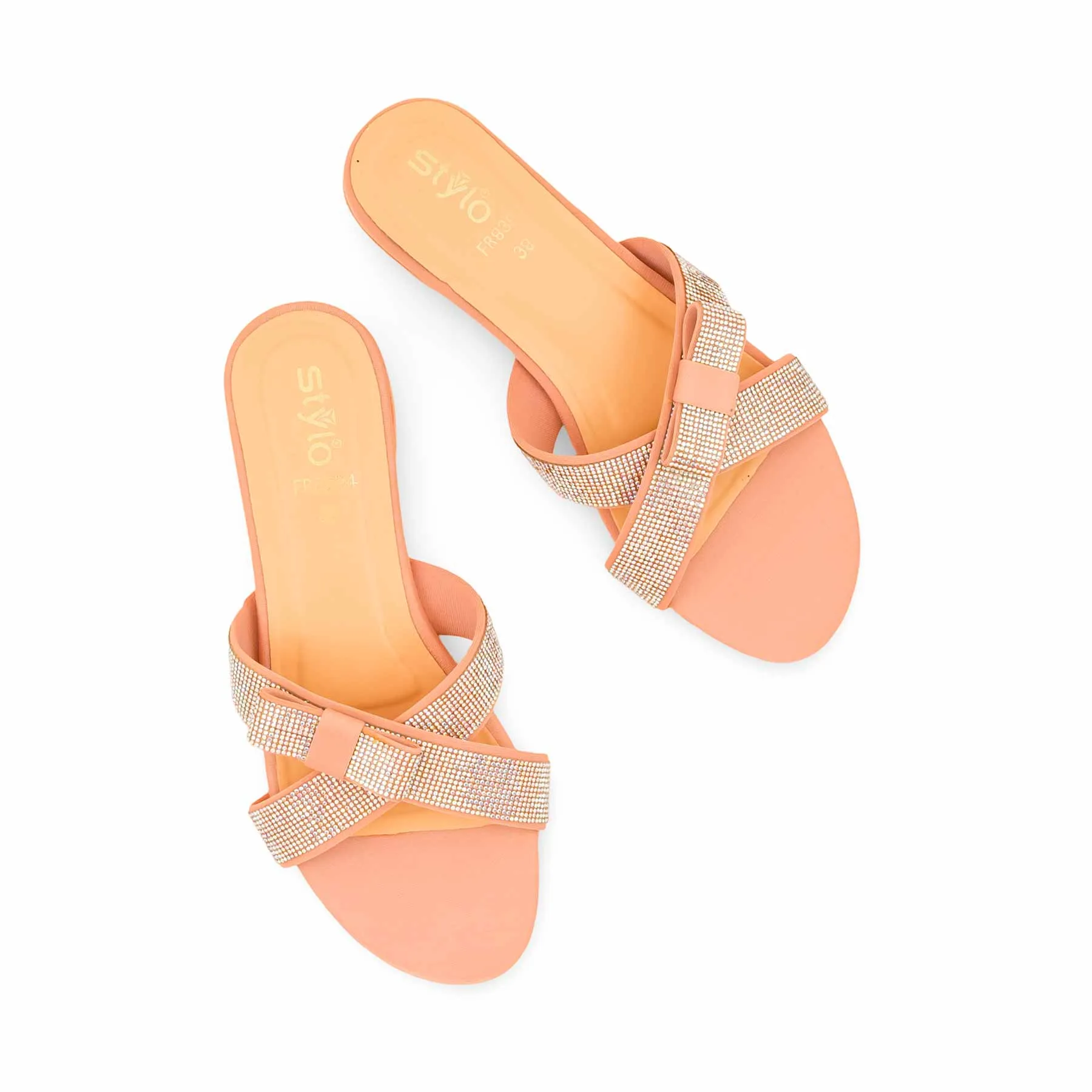 Pink Formal Slipper FR8394 Trade Walk