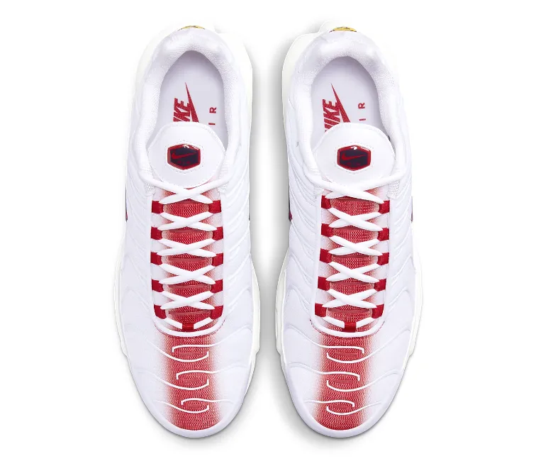 Hexagonal Lug Pattern Modern Silhouette Men's Nike Air Max Plus TN (Bloodshot)