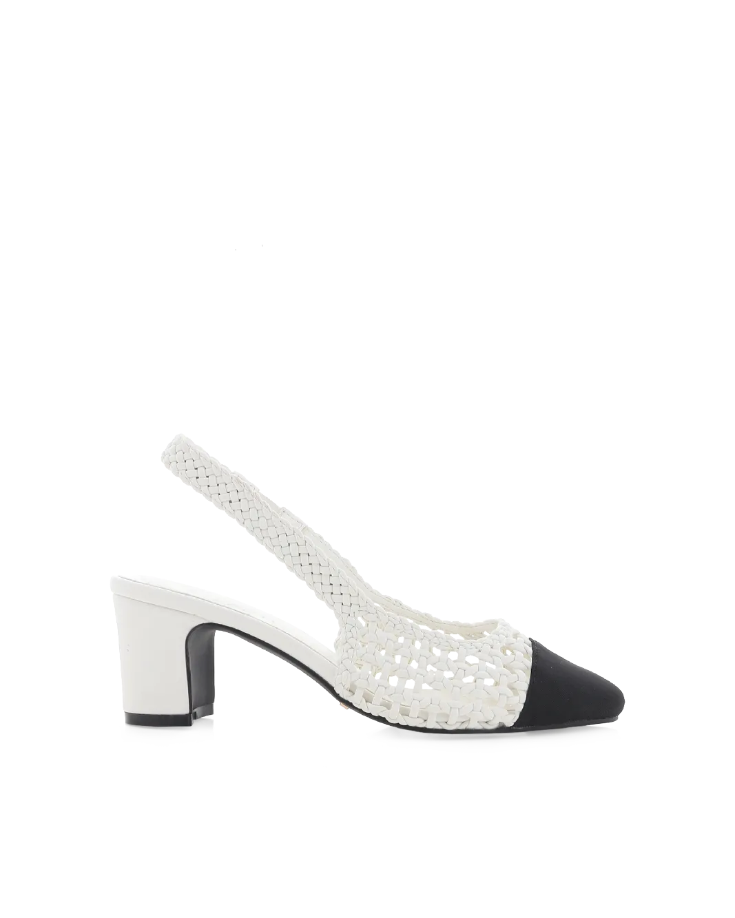 Party Ready Icon Energy FLORIS - WHITE-BLACK GROSGRAIN