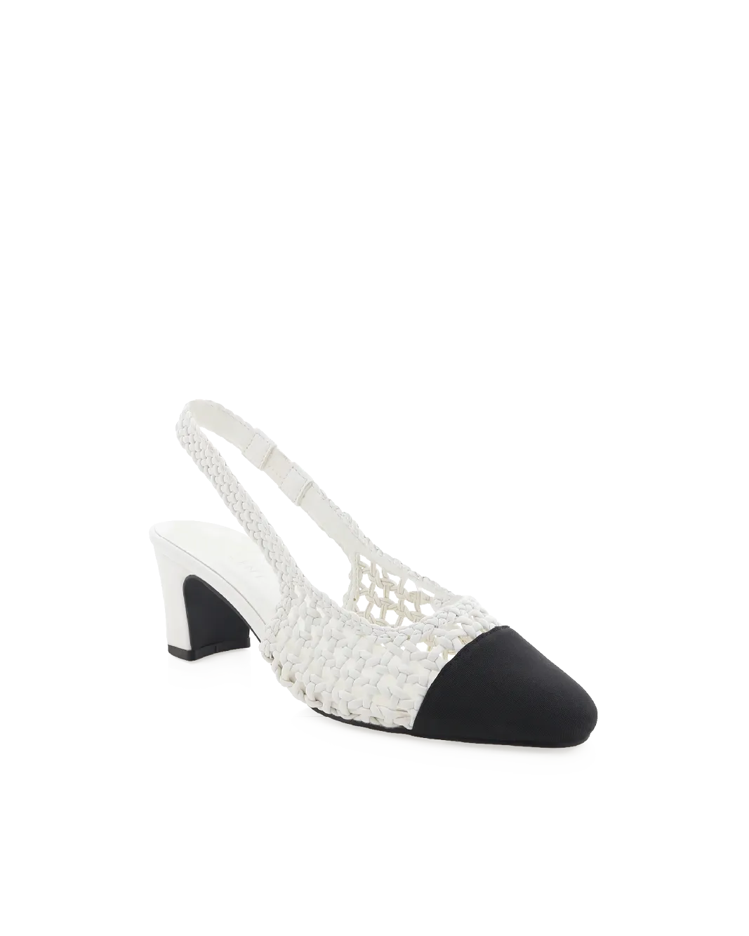FLORIS - WHITE-BLACK GROSGRAIN Event Chic Rooftop Vibe