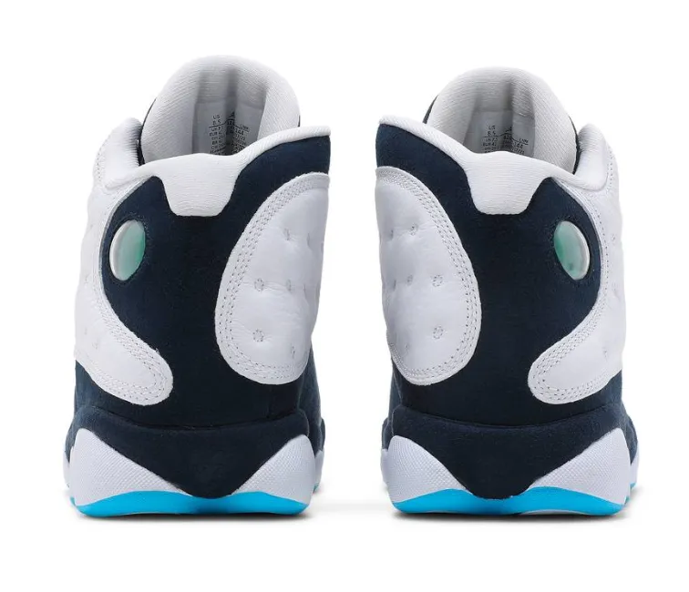 Men's Nike Air Jordan 13 Retro (Obsidian Blue) Sweat Control Retro Styling