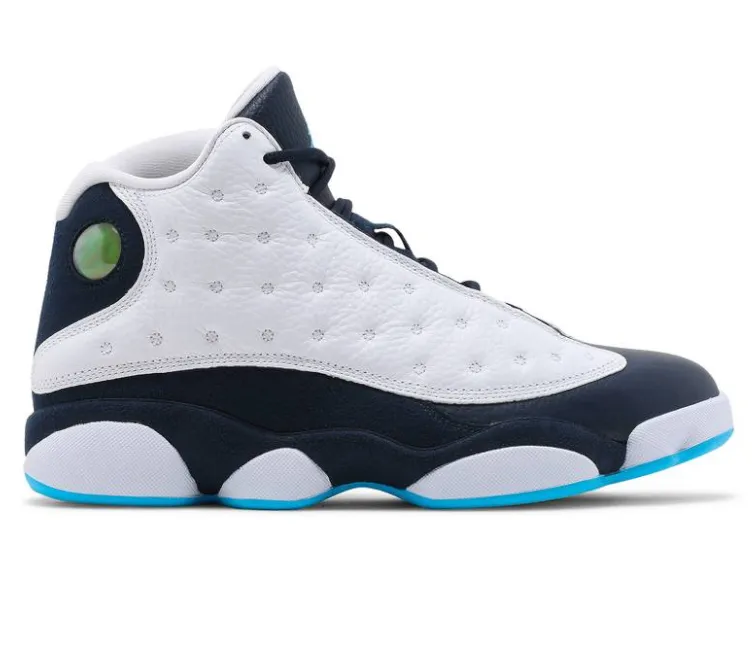 Move Swiftly Men's Nike Air Jordan 13 Retro (Obsidian Blue)
