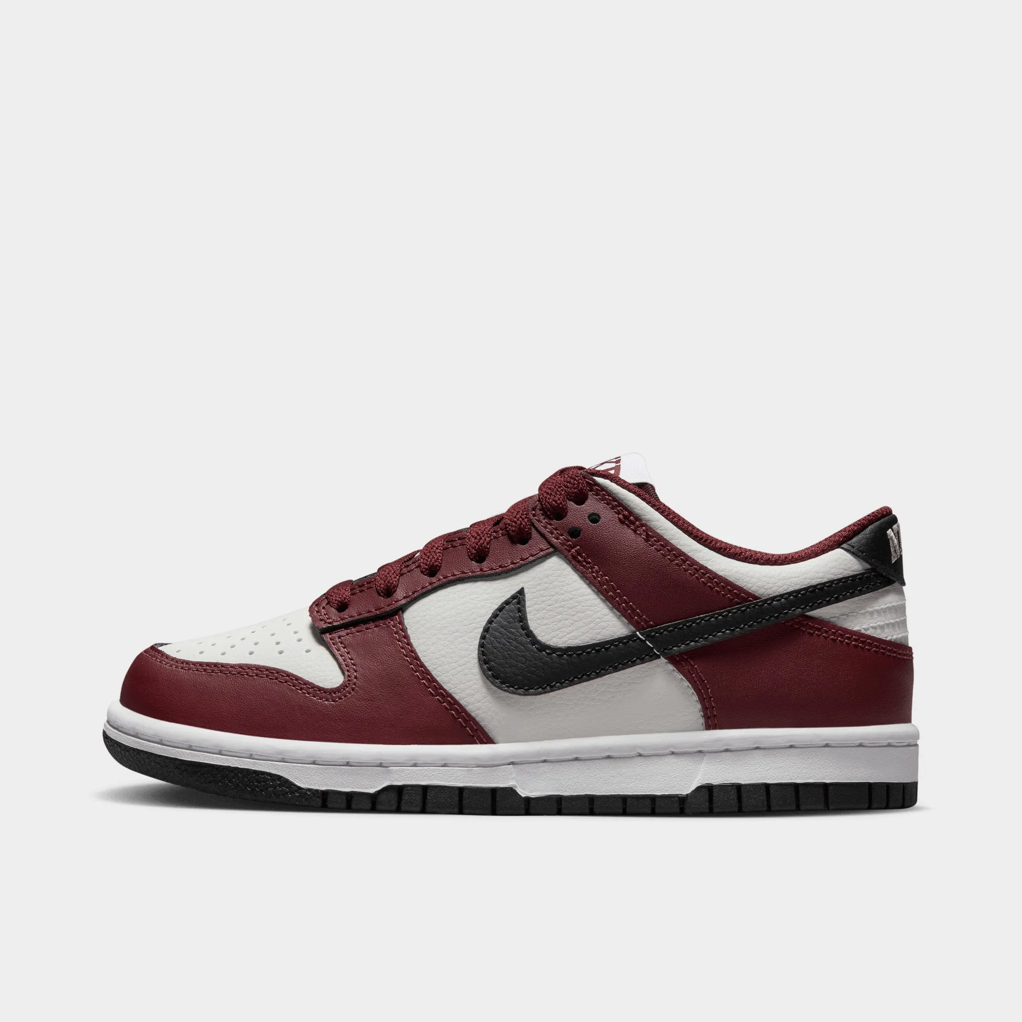 Balanced weight Nike Dunk Low GS Dark Team Red / Summit White - White