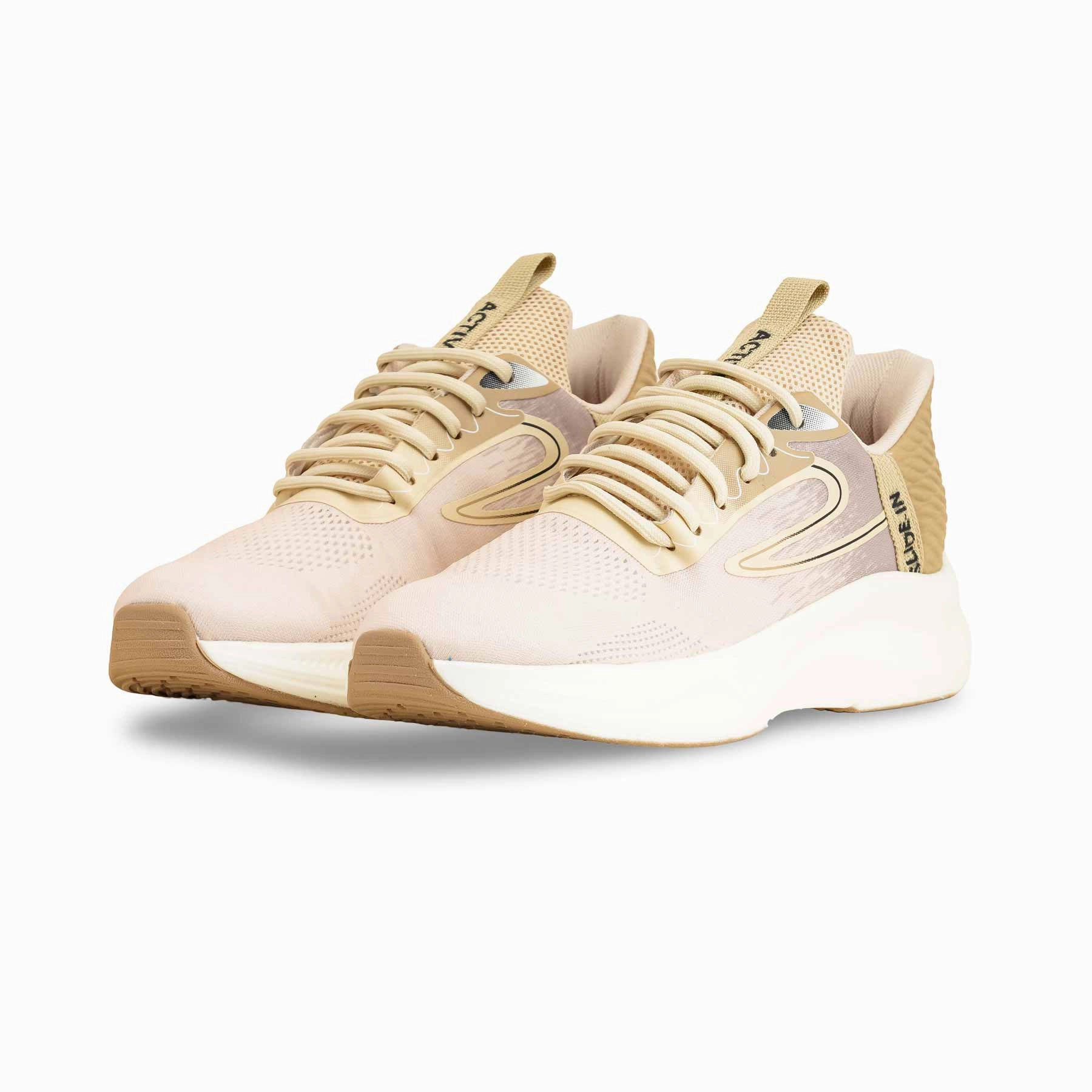 Brown Casual Sneaker AT7355 Breath Grip Comfort Straps