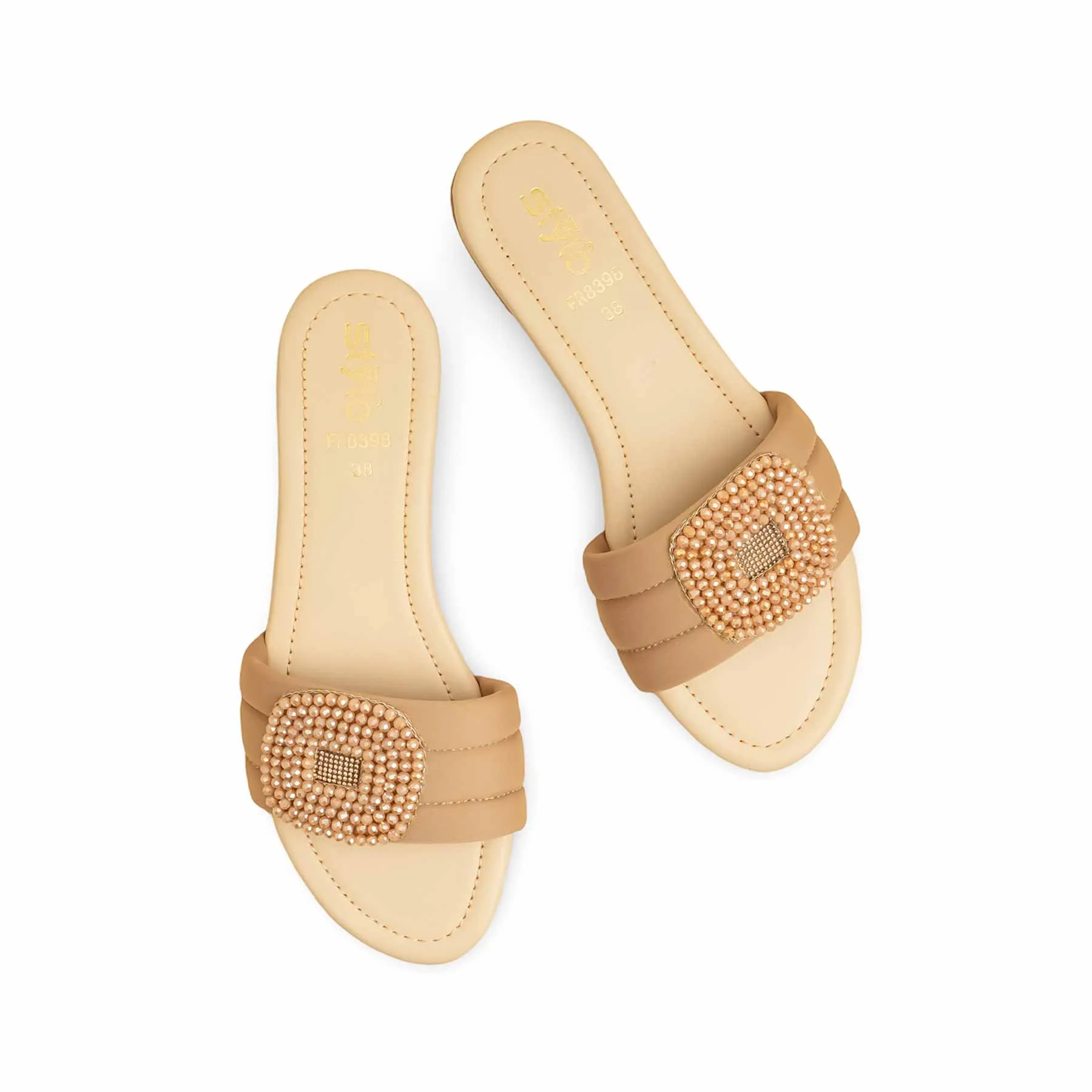 Coast Glow Study Glow Beige Formal Slipper FR8398