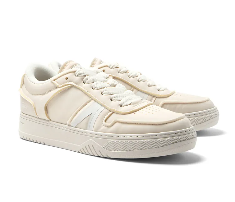 Men's Lacoste L001 Crafted 123 2 SMA (Off White) Balanced Sole