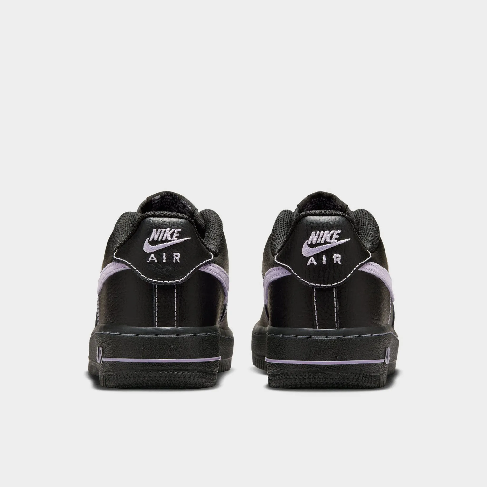 Soft Grip Iconic support Nike Air Force 1 LV8 GS Black / Hydrangeas
