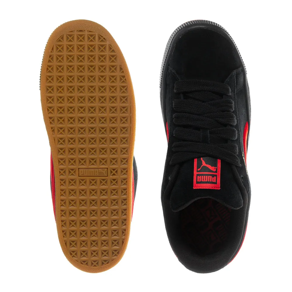 Gentle Hold Suede XL - Mens Flat Bottom