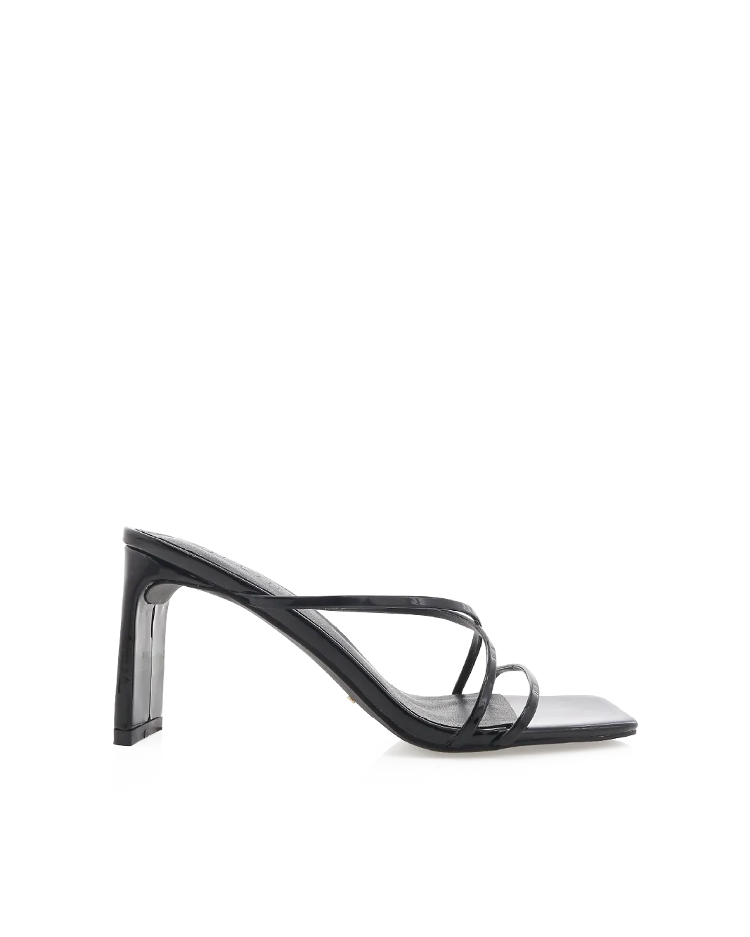 GLENDA - BLACK PATENT Easy Fit Evening shoes