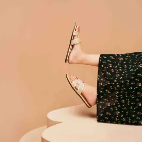 Chic Comfort men's styles Golden Casual Slipper CL2075