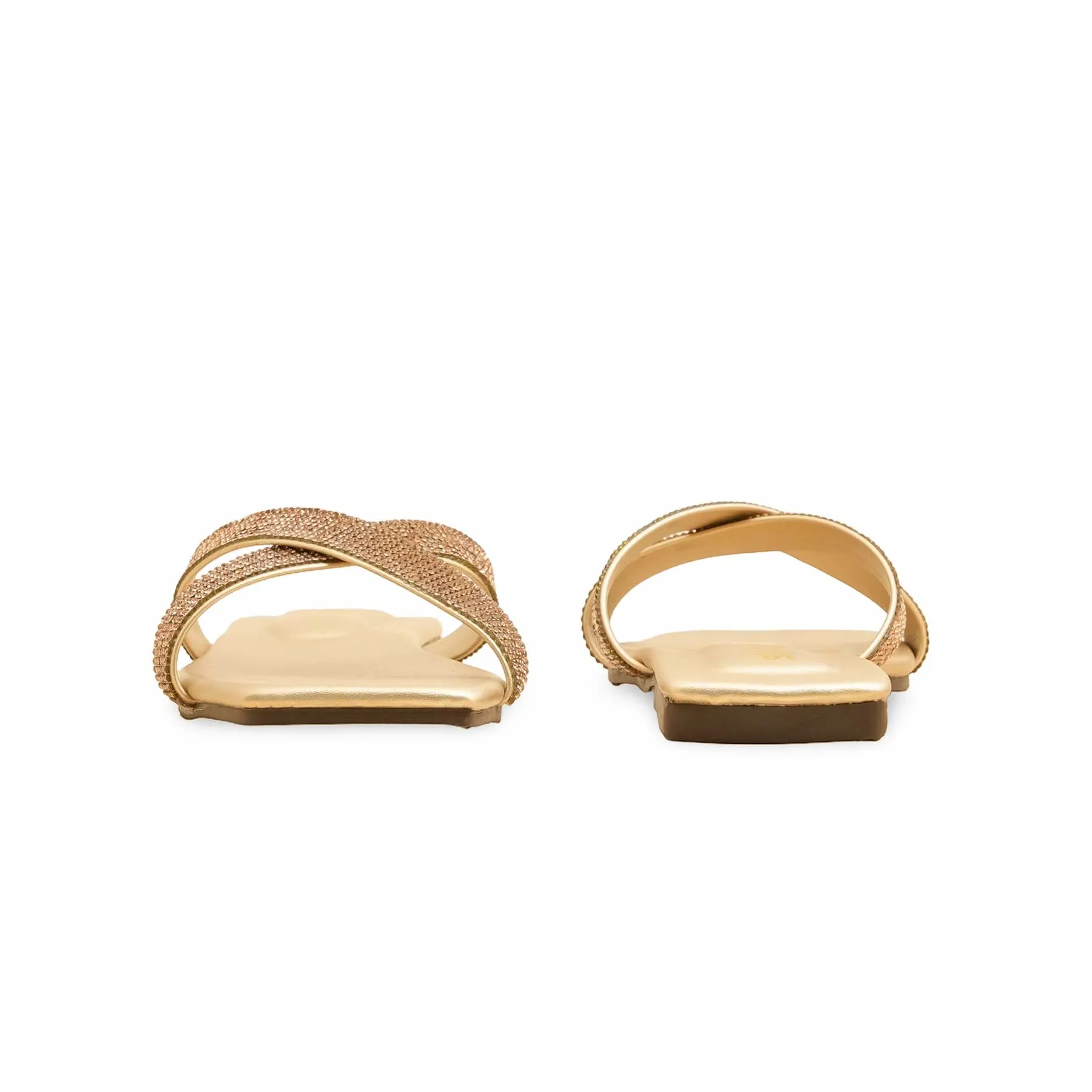 Golden Casual Slipper CL2099 Square Time